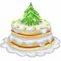 Christmas cake small